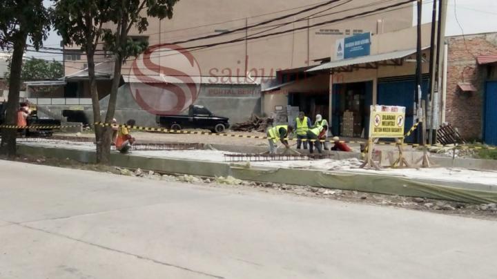 Akhirnya, Jalan akses masuk pintu Tol Trans Sumatera Dikerjakan Kembali